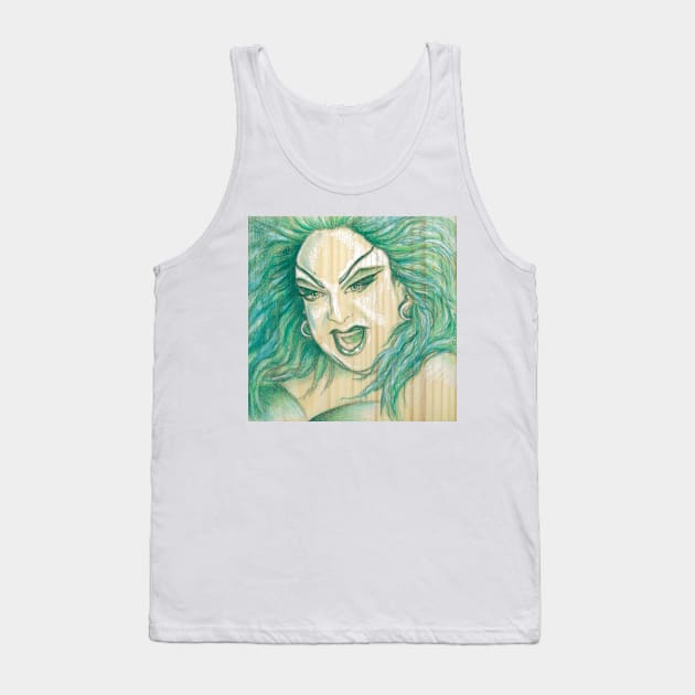 Divine Tank Top by JenLightfoot